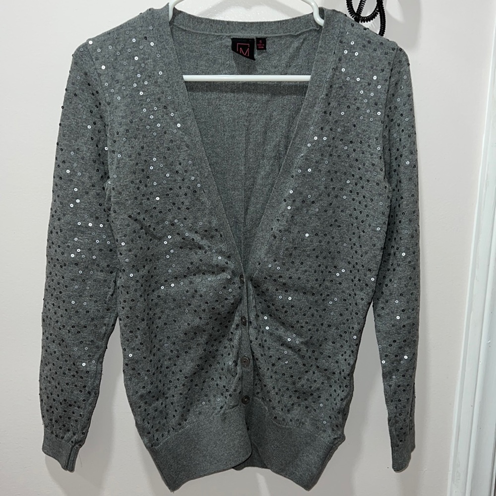 Sequin cardigan
